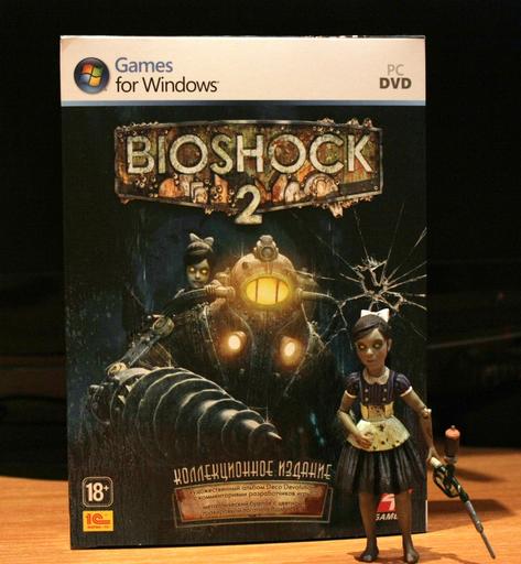 BioShock 2 - BioShock 2. Обзор российского коллекционного издания, куска Special Edition и моего фанатского добра.